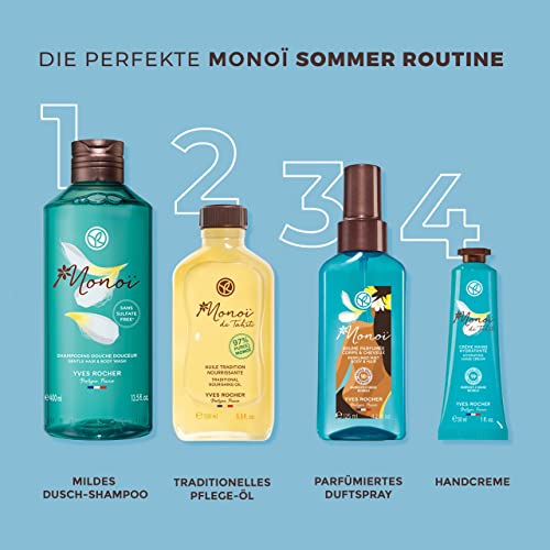 Yves Rocher Monoi de Tahiti Body Scrub?in?Oil Radiant Tan Exfoliant ? 6.76 Oz ? 1 Ct