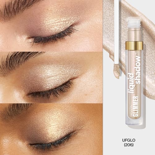 Revlon Glimmer Liquid Shadow Eyeshadow, 24HR Wear