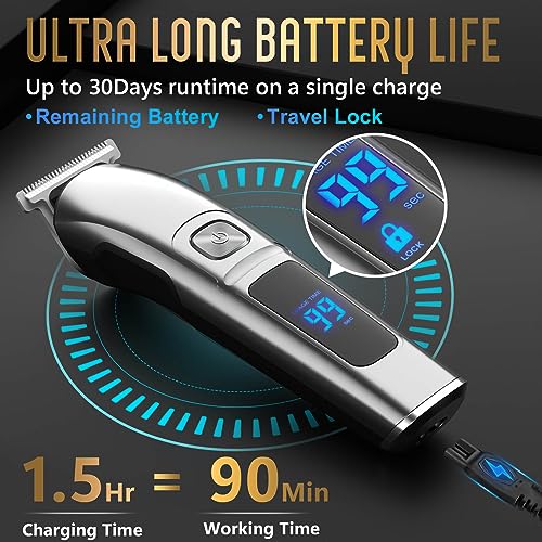 Ufree Beard Trimmer, Electric Razor, Nose Hair Trimmer, Cordless Hair Clippers Shavers, Gifts for Men