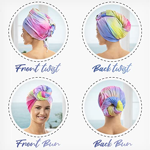 Microfiber Hair Plopping Towel Set – 3-Piece Anti-Frizz