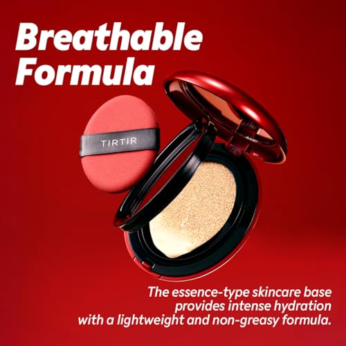 TIRTIR Mask Fit Red Cushion Foundation - Full Coverage, Satin Glow