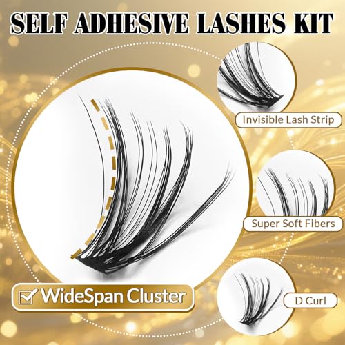 FEEGO Fluffy Lash Extensions Kit 30D+40D 280pcs 9-16mm