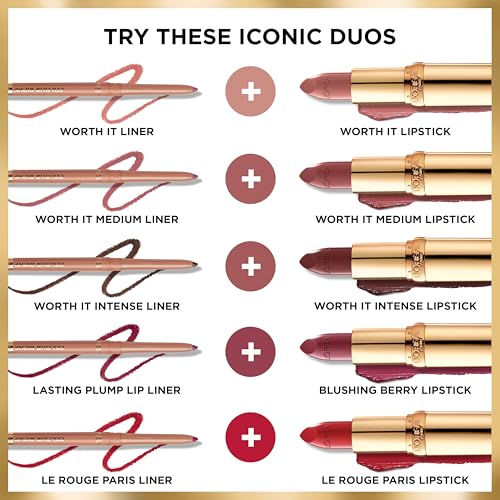 L'Oreal Paris Colour Riche Satin Lipstick - Moisturizing Formula