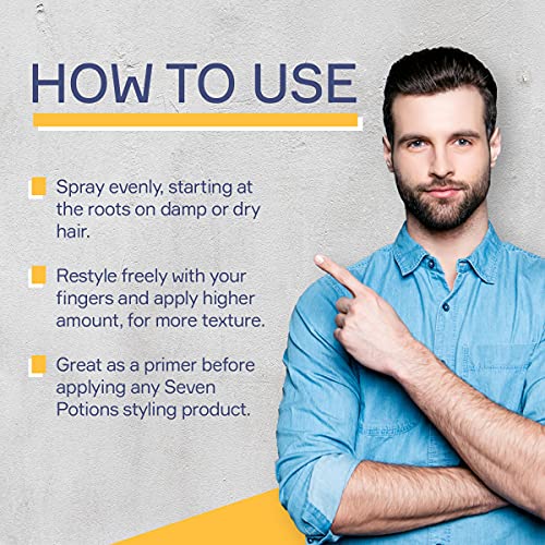 Sea Salt Spray for Men – Volumizing Texture Spray