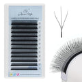 3D W Lash Camellia 0.07D Premade Fans 8-15mm Mix