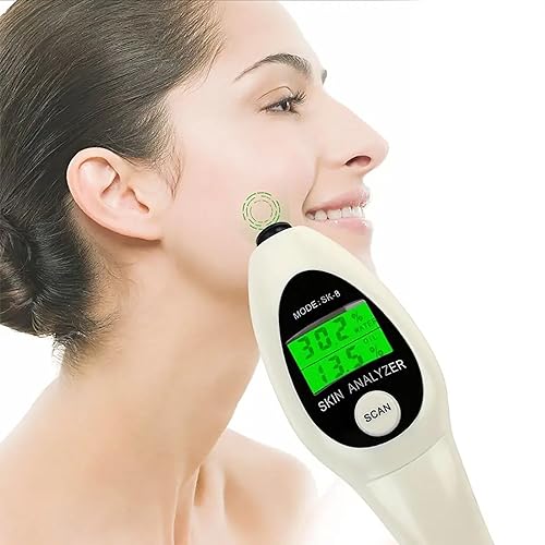 Skin Moisture Oil Analyzer Pen with LCD Display