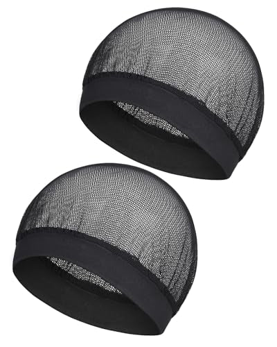 Black Hair Net with Wide Elastic Band for Sleeping