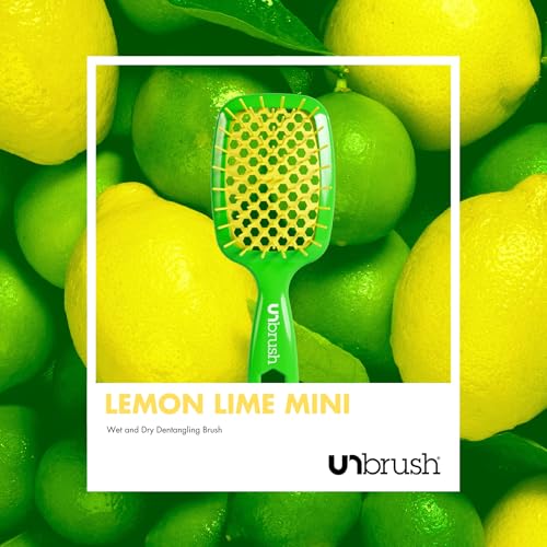 UNbrush Detangling Hair Brush Mini Neon