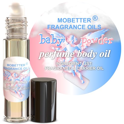 Baby Powder Fragrance Oil Roll-On – Long-Lasting Unisex Perfume