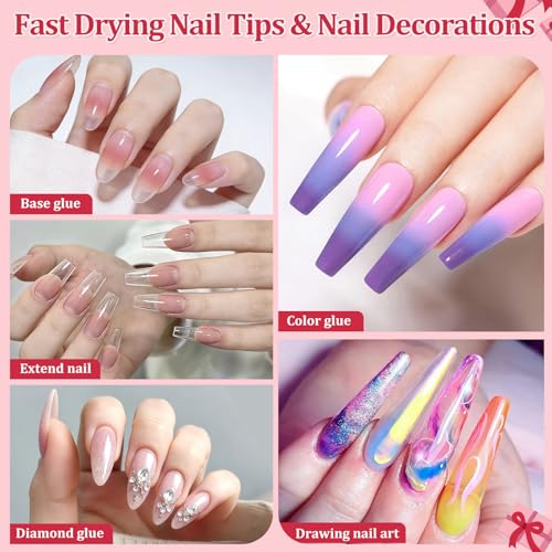 Handheld UV Nail Lamp with Stand - Mini Rechargeable Light for Gel Nails