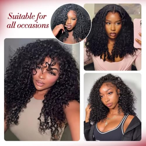 Miracle Invisible Knots 16" Crochet Hair - 100% Human Hair, Lightweight & Easy Install