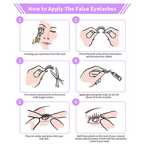 15 Pairs 3D Mink False Eyelashes – Handmade Reusable