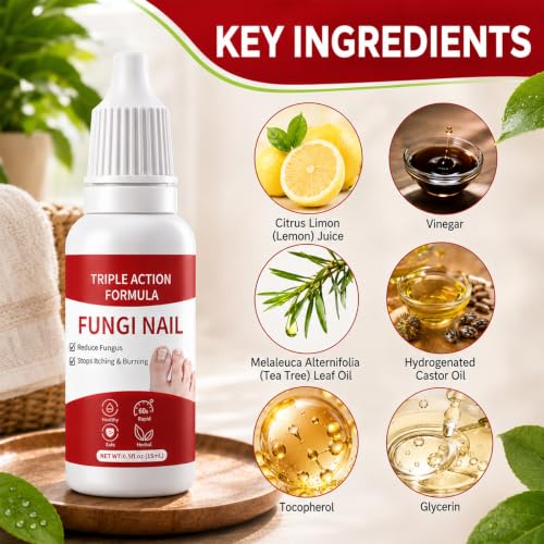 2-Pack Gentle Plant-Based Toenail Care Essence for Healthy Nails