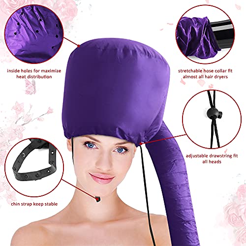 Hair Dryer Bonnet with Extended Hose - Deep Conditioning