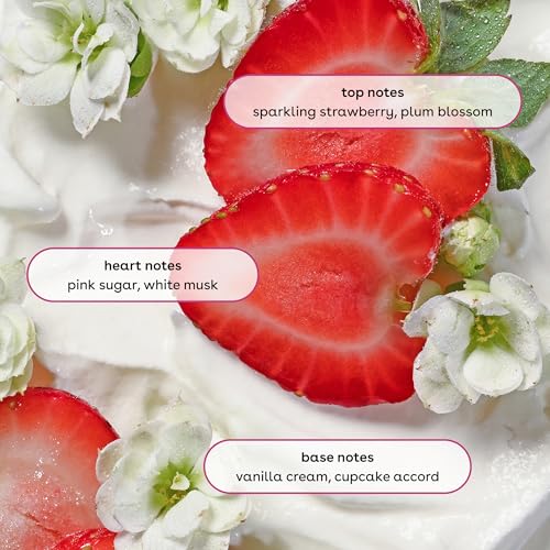 EOS Strawberry Dream Body Wash 16oz – Creamy Gel with Shea Butter & Moisturizing Formula — Pack of 1