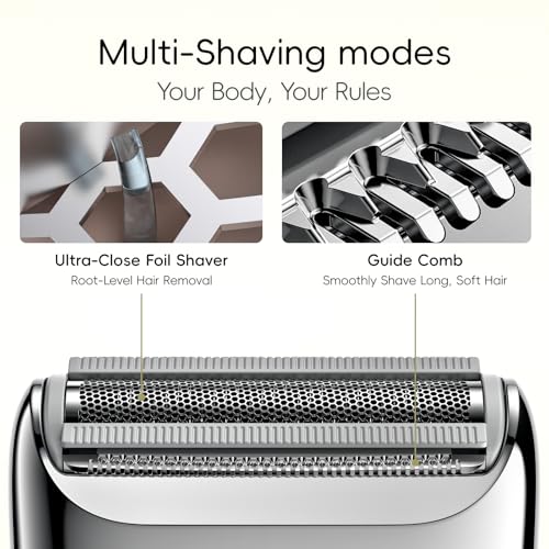 yoose Electric Bikini Trimmer for Women IPX7 Waterproof