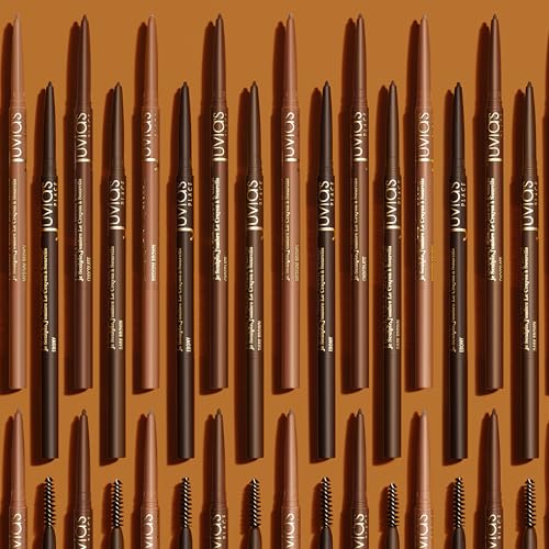 Juvia's Place iSculpt, iShade - Medium Brown, Eyebrow Pencil Liner with Spoolie Brush, Eyebrow Makeup, Brow Definer, Waterproof, Filler, Brow Liner Pencil