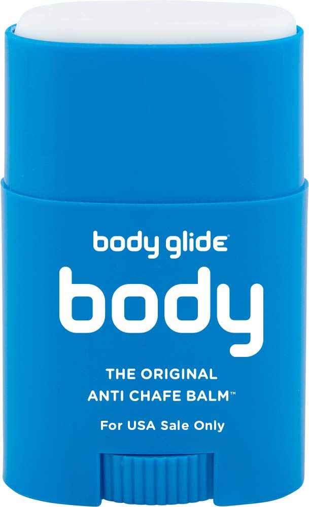 Body Glide Original Anti Chafing Stick Balm (2.5oz) and Body Glide Original Anti Chafing Stick Balm (0.8oz)