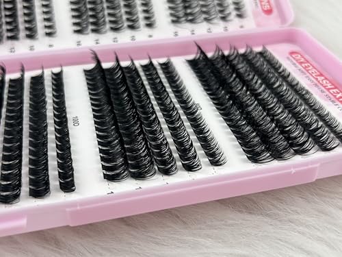 Lash Clusters Kit 30D-100D Wispy Eyelash Extensions 8-16mm