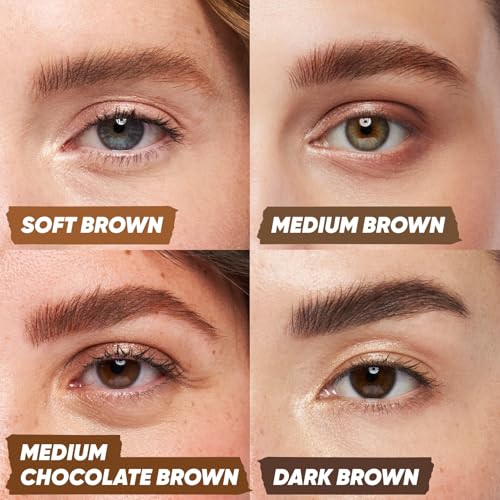 Kosas Air Brow Tinted Eyebrow Gel Medium Chocolate Brown 0.12 Fl Oz