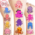 100 PCS Octopus Temporary Tattoos - Ocean Party Favors