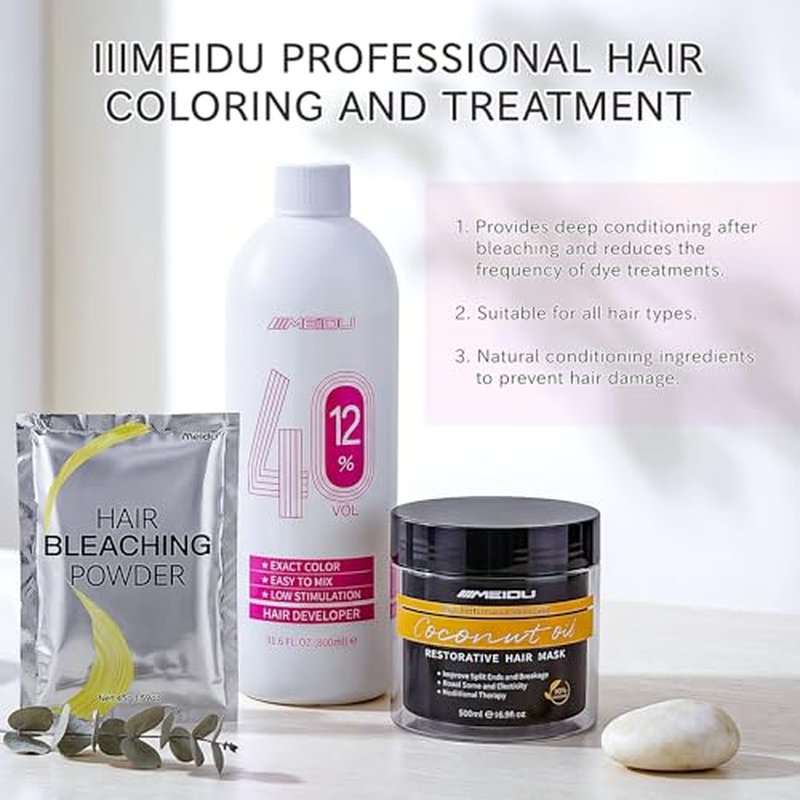 40 Volume Hair Developer Cream - Professional Bleach Peroxide