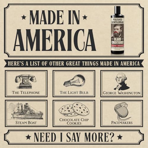 Men¡¯s Beard Conditioner with Tea Tree Oil ? Concentrated Rinse-Out Formula for Softer, Fuller-Looking Beards & Healthy Facial Hair, 16 oz