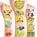 96 PCS Tennis Ball Temporary Tattoos for Kids Party