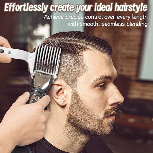 4-in-1 Barber Fade Comb Set with Detachable Heads | S M L XL