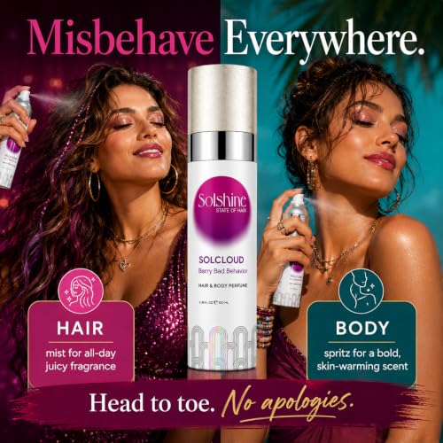 Solcloud Berry Bad Behavior Hair & Body Perfume