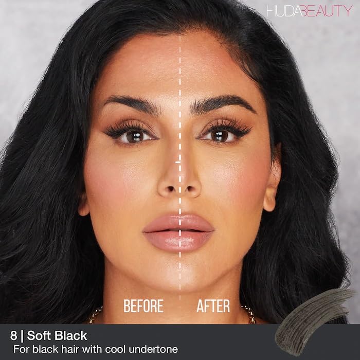 Huda Beauty BombBrows Full 'n Fluffy Volumizing Fiber Gel