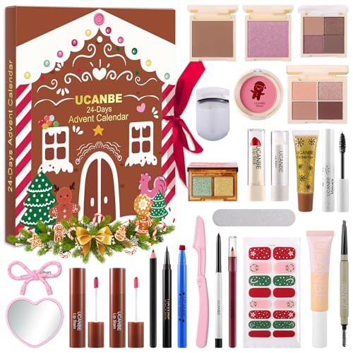 24-Day Makeup Advent Calendar 2025 - Full-Size Beauty Set