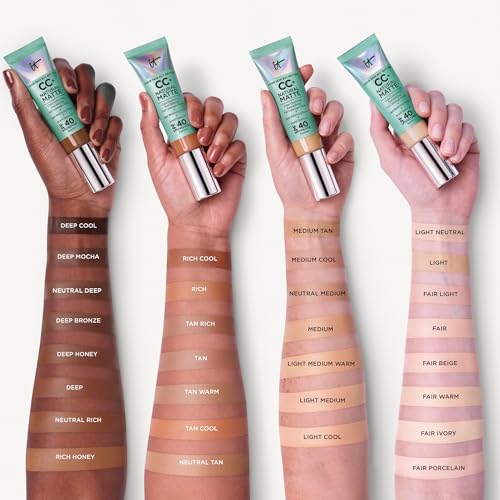 IT Cosmetics CC+ Cream Natural Matte Foundation SPF 40