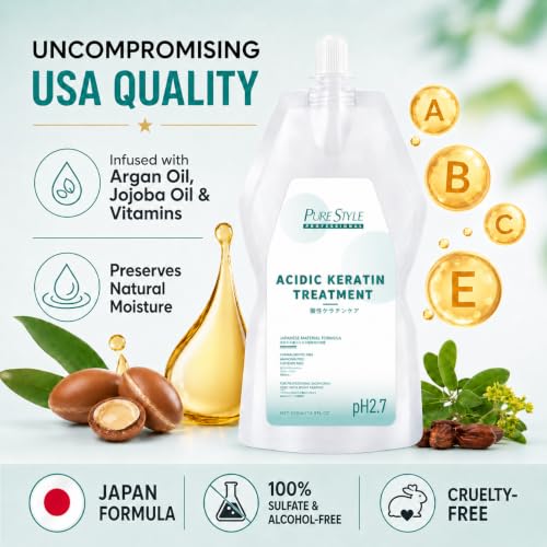 PureStyle Acidic Keratin Bond Treatment | Ammonia-Free Hair Repair