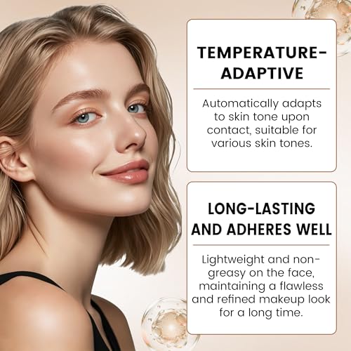 Color Changing Foundation - Skin Tone Adapting Liquid, 2 pcs