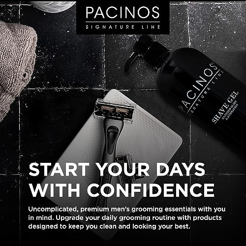 Pacinos After Shave Soother for Men - Moisturizes the Skin and Helps to Prevent Razor Bumps and Ingrown Hairs - With Soothing Lavender and Tea Tree Oil - Helps to Calm Irritating Razor Burn - 2 oz