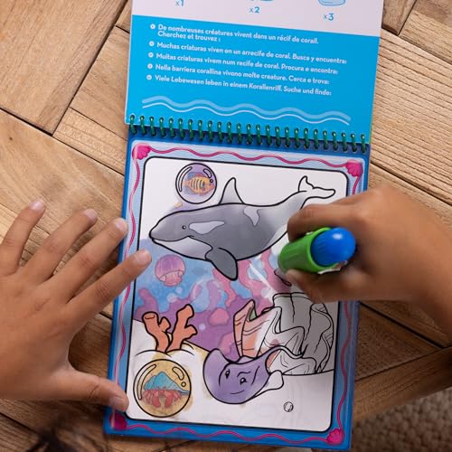 Melissa & Doug Water Wow! Reusable Water Coloring Book for Kids Ages 3+