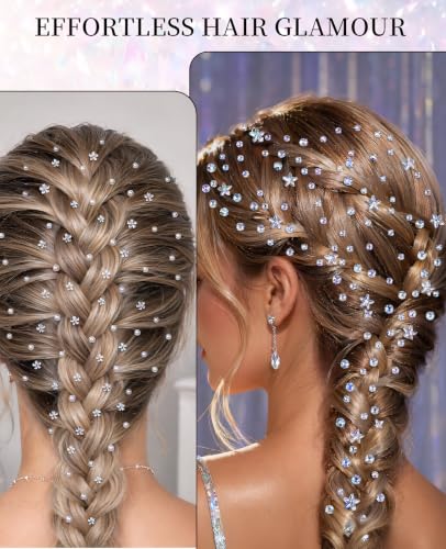 3160 Self-Adhesive Laser Face Gems, Eye Rhinestones & Hair Jewels