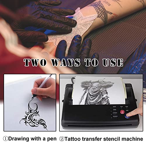 20PCS Tattoo Practice Skin & Transfer Paper Kit for Artists