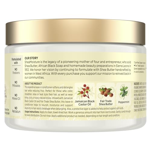 SheaMoisture Jamaican Black Castor Oil Leave-In Conditioner 11.5oz