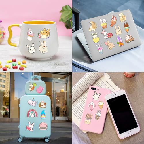 Bunny Temporary Tattoos for Kids - 85 PCS (8 Sheets)