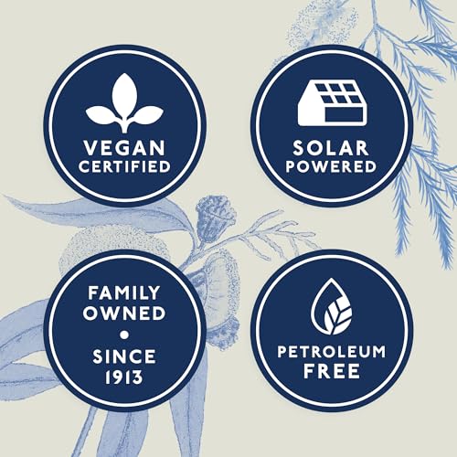 Lip Balm Hydrating - Nourishing Essential Oil Blend with Tea Tree, Eucalyptus, and Geranium - Protects, and Heals Dry, Chapped Lips - Soothing Formula for Sensitive Skin - 0.15 oz