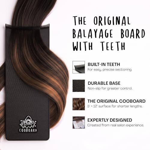 Balayage Highlighting Paddle with Teeth for Hair Coloring - Cooboard