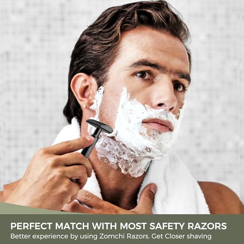 Razor Blade Bank with 100 Counts Safety Razor Blades