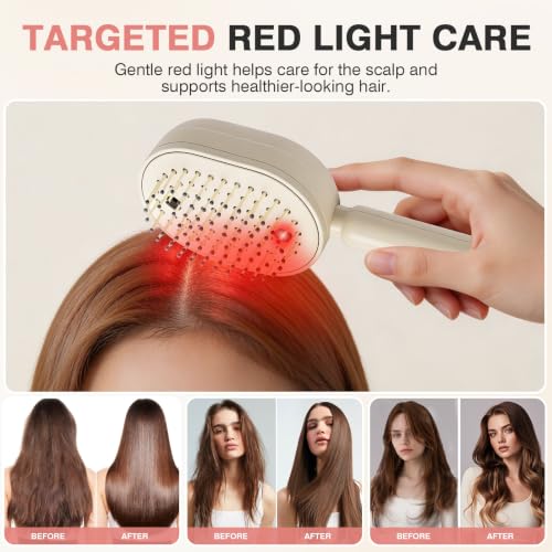 Electric Spray Hair Brush with Scalp Massage & Misting