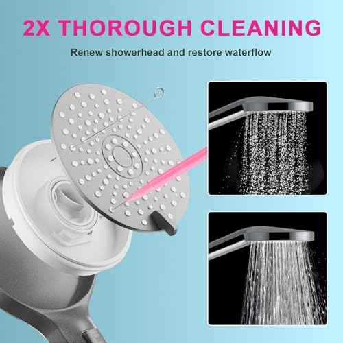 30 Pieces Tiny Brushes for Cleaning Shower Head, Shower Head Nozzle Cleaner Tool Unclogging Small Holes, Cleaning Brushes Picks for Home and Kitchen
