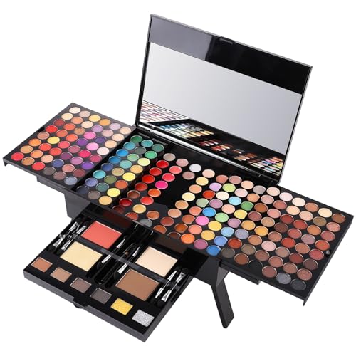 UCANBE All in One Makeup Kit - 144 Eyeshadows, Lip Gloss & Brushes