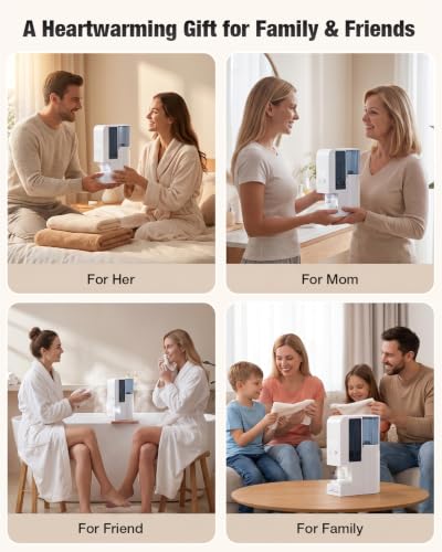 Hot Towel Dispenser - 5-Second Fast Heating Face Towel Warmer