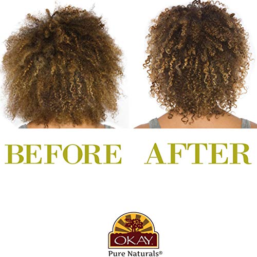 OKAY | Green Tea Nourishing Antioxidant Rich Shampoo | For All Hair Types & Textures | Revitalize - Rejuvenate - Restore Moisture | With Tea Tree Oil | Free of Parabens, Silicones, Sulfates | 12 oz