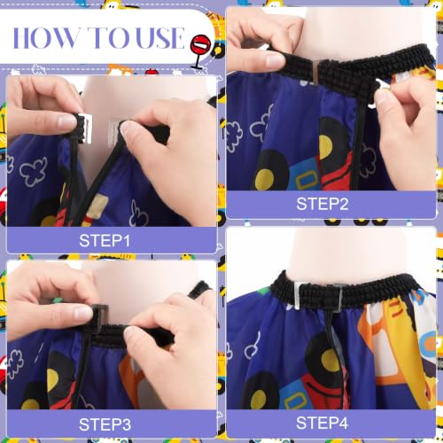 Kids Hair Cutting Cape 3-Pack | Waterproof Barber Capes